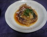 チーズインハンバーグ　和風おろしソース作り方5写真