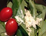 空芯菜と塩麹鶏の蒸し料理バルサミコ酢風味作り方2写真