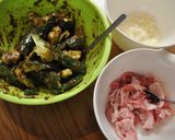 まっくろくろ、きゅうりの炒め物作り方1写真