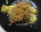 焼き茄子のちりめんじゃこバター醤油炒め作り方6写真