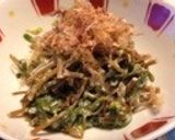 スベリヒユ(ひょう)の辛子マヨ醤油和え作り方5写真