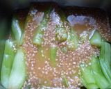 青ずいきを酢味噌で漬けたん　京都カフェ作り方5写真