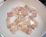空芯菜とベーコンのにんにく塩炒め作り方3写真