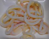フレッシュ!夏野菜のボイル烏賊サラダ作り方1写真