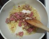 簡単♪ピリ辛トマトミートソースパスタ作り方3写真