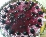 ブルーベリーづくしのレアチーズケーキ作り方11写真