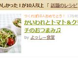 かいわれとトマト＆クリチのおつまみ♫作り方3写真