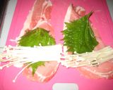 生姜焼きのたれで簡単！豚肉の大葉チーズ巻作り方6写真