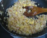 ウェイパーでうまい♪パラパラピリカラ炒飯作り方5写真