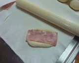 HB使用。お醤油香るベーコンエピw作り方4写真