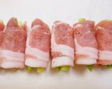 アスパラの豚肉巻き✿てりたまタルタル作り方5写真