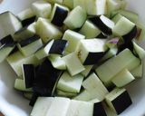 レンジで簡単★お弁当と朝食に茄子チーズ作り方1写真