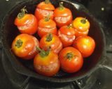 ころころプチトマトの肉詰めチーズ焼き♪作り方4写真