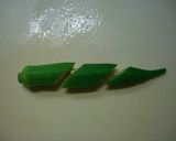 胡麻たっぷり　おくらの胡麻和え作り方4写真