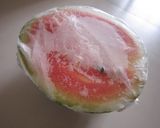 スイカの氷菓（畑スイカのお楽しみ）作り方2写真