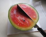 スイカの氷菓（畑スイカのお楽しみ）作り方3写真