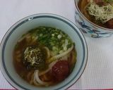 梅ととろ昆布のさっぱり冷やしうどん作り方3写真