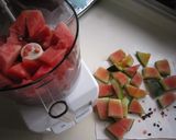 スイカの氷菓（畑スイカのお楽しみ）作り方5写真
