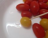 家庭菜園でとれたミニトマトでピクルス作り方1写真