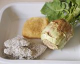 コールラビの食感和風ソテー作り方1写真