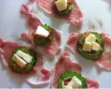 チーズとキムチがとろけるゴーヤの肉巻き作り方4写真