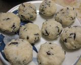 ひじき入り蓮根餅作り方3写真