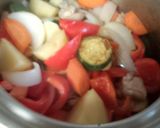 夏野菜 具だくさんカレー作り方2写真