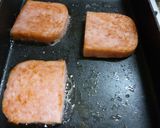 スパムの海苔巻き☆作り方1写真