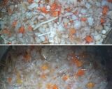 ヘルシーがゆ♡おかかチーズ味作り方4写真