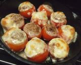 ころころプチトマトの肉詰めチーズ焼き♪作り方10写真
