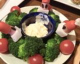 クリスマス☆リースサラダ作り方26写真