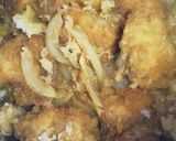 チキンカツの甘辛おろし煮丼作り方6写真