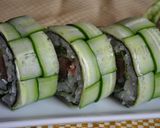きゅうりの飾り巻き（巻き寿司）作り方10写真