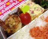 お弁当に！エビのガーリックマヨカレー炒め作り方2写真