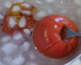 完熟トマトでジャム、コンフィチュール。作り方2写真