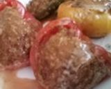 鶏挽き肉とパプリカのファルシー（肉詰め）作り方10写真