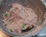 枝豆入り♪鶏ひき肉と豆腐のおとし揚げ作り方3写真
