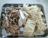 なすときのこの具だくさん☆うどんつゆ作り方2写真