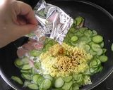 きゅうり入り即席ラーメン作り方4写真