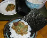 ササッとランチに手巻き✿梅シソ納豆作り方3写真