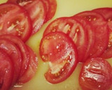 ＊ ナスとトマトの重ね焼き ＊作り方1写真