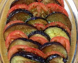 ＊ ナスとトマトの重ね焼き ＊作り方3写真