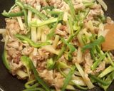 豚肉とジャガイモで☆青椒肉絲もどき♬作り方7写真