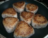 雑穀米焼きおにぎり＊マヨ醤油味作り方3写真