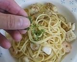 簡単！シーフードパスタ作り方8写真