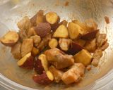 豚肉とさつま芋のショウガ醤油煮作り方4写真