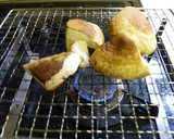 焼きシイタケの翡翠とろろかけ作り方1写真