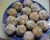 鶏肉の肉団子作り方4写真