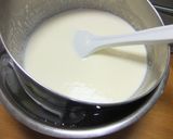 スクエア型・ホワイトチョコレートケーキ☆作り方3写真