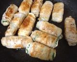 豆腐と大葉の豚肉巻きトマトソースで！作り方2写真
